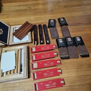 Assorted Cigar Boxes and Accessories Opus X